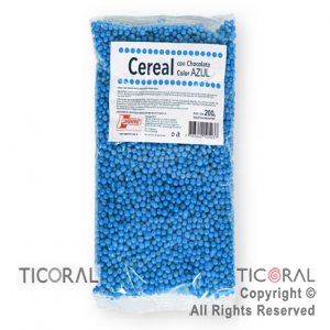 CEREAL CHOCOLATE COLOR AZUL X200GR ARGENFRUT CEREAL CHOCOLATE COLOR AZUL X200GR ARGENFRUT